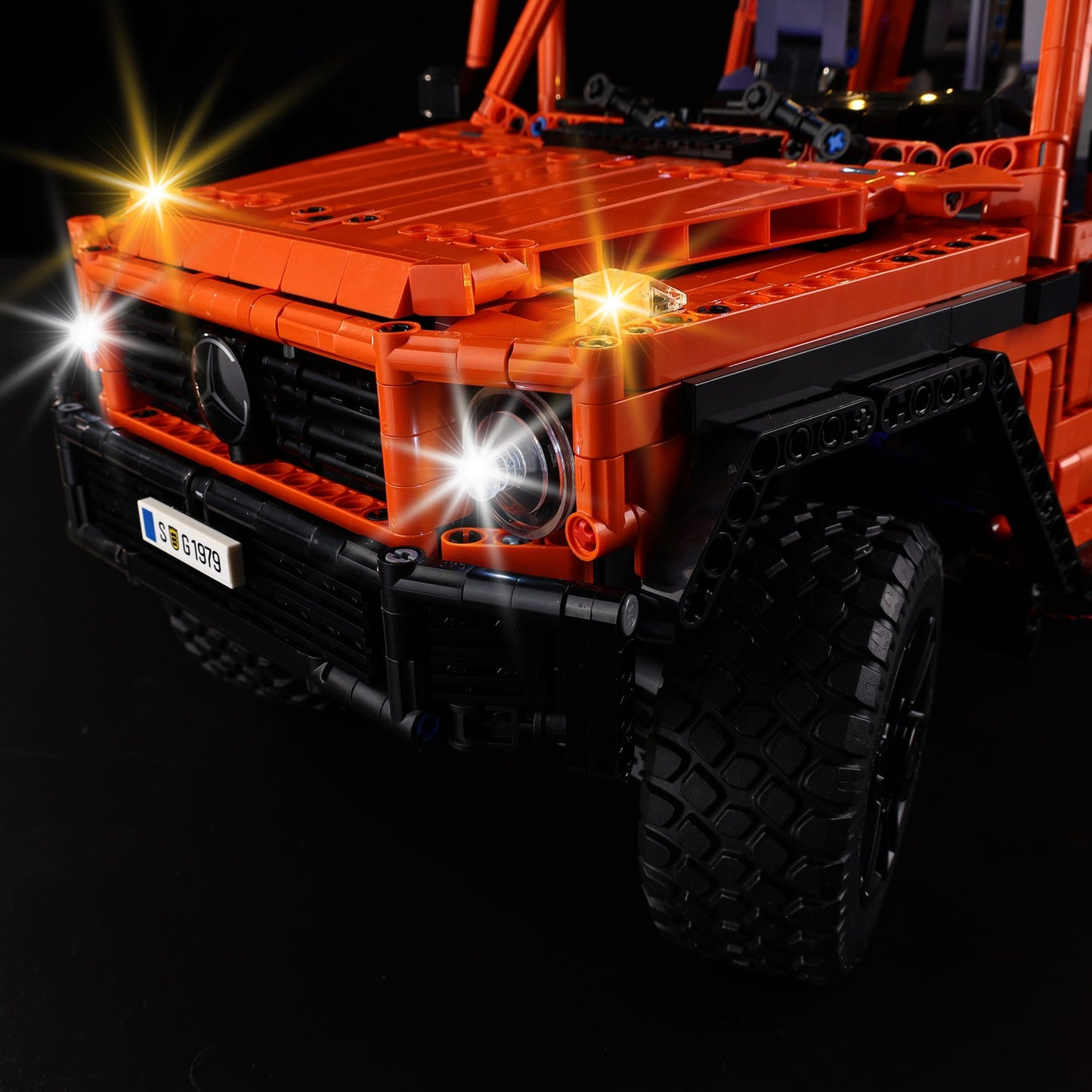 Light Kit For LEGO Mercedes-Benz G 500 PROFESSIONAL Line 42177 - 18-details