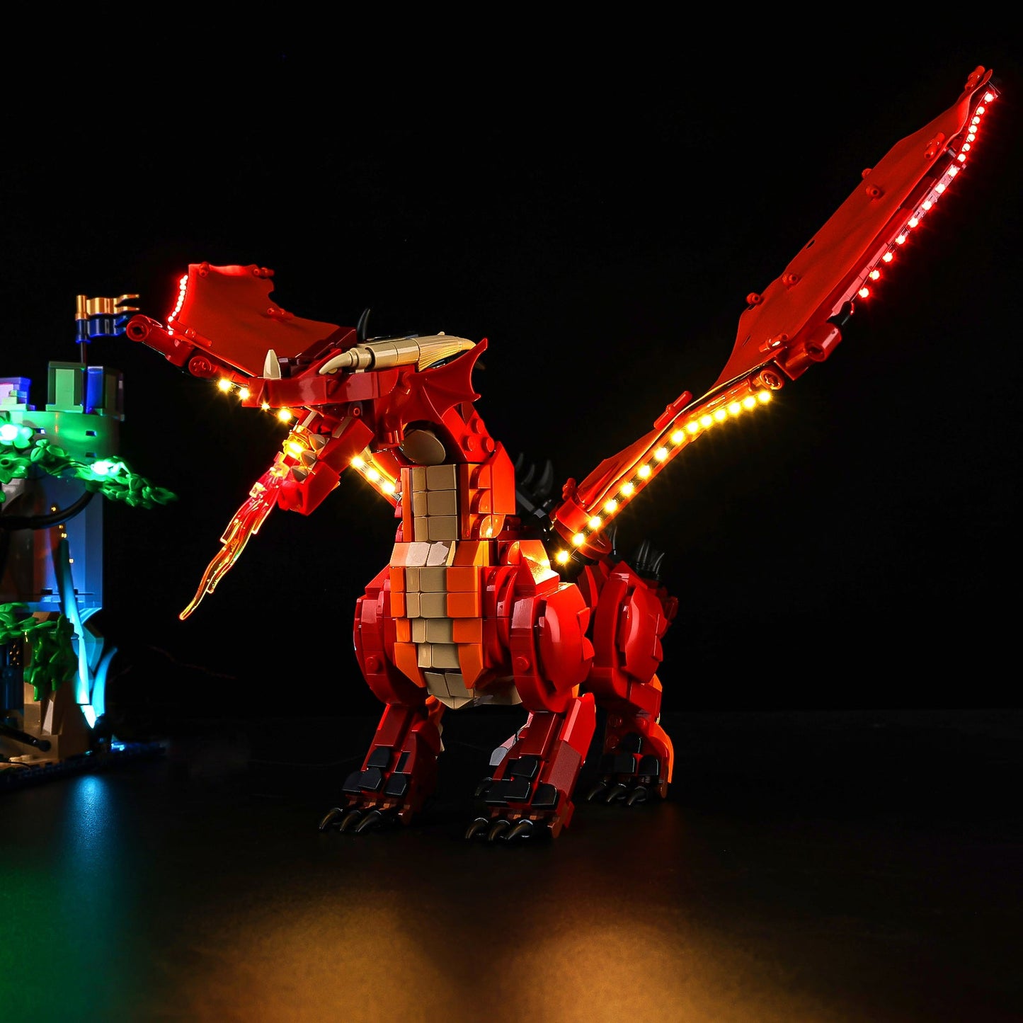 Light Kit For LEGO Dungeons-Dragons-Red-Dragons-Tale 21348 - Gallery Image 26
