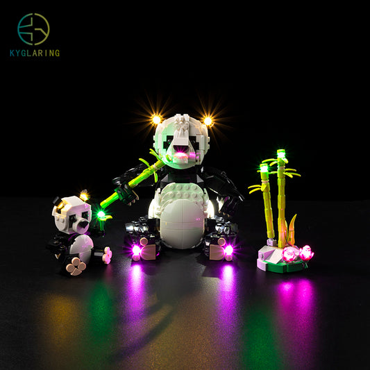 LED Light Kit for Wild Animals: Panda Family 31165