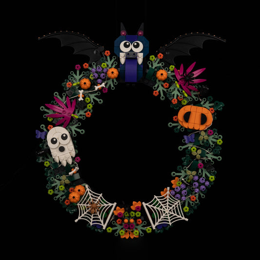 Light Kit For LEGO Halloween Wreath 40825 - 40825-Halloween-Wreath-1-off