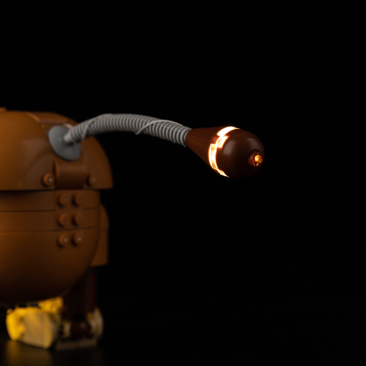 Close-up of LEGO 43301 Toy dog tail