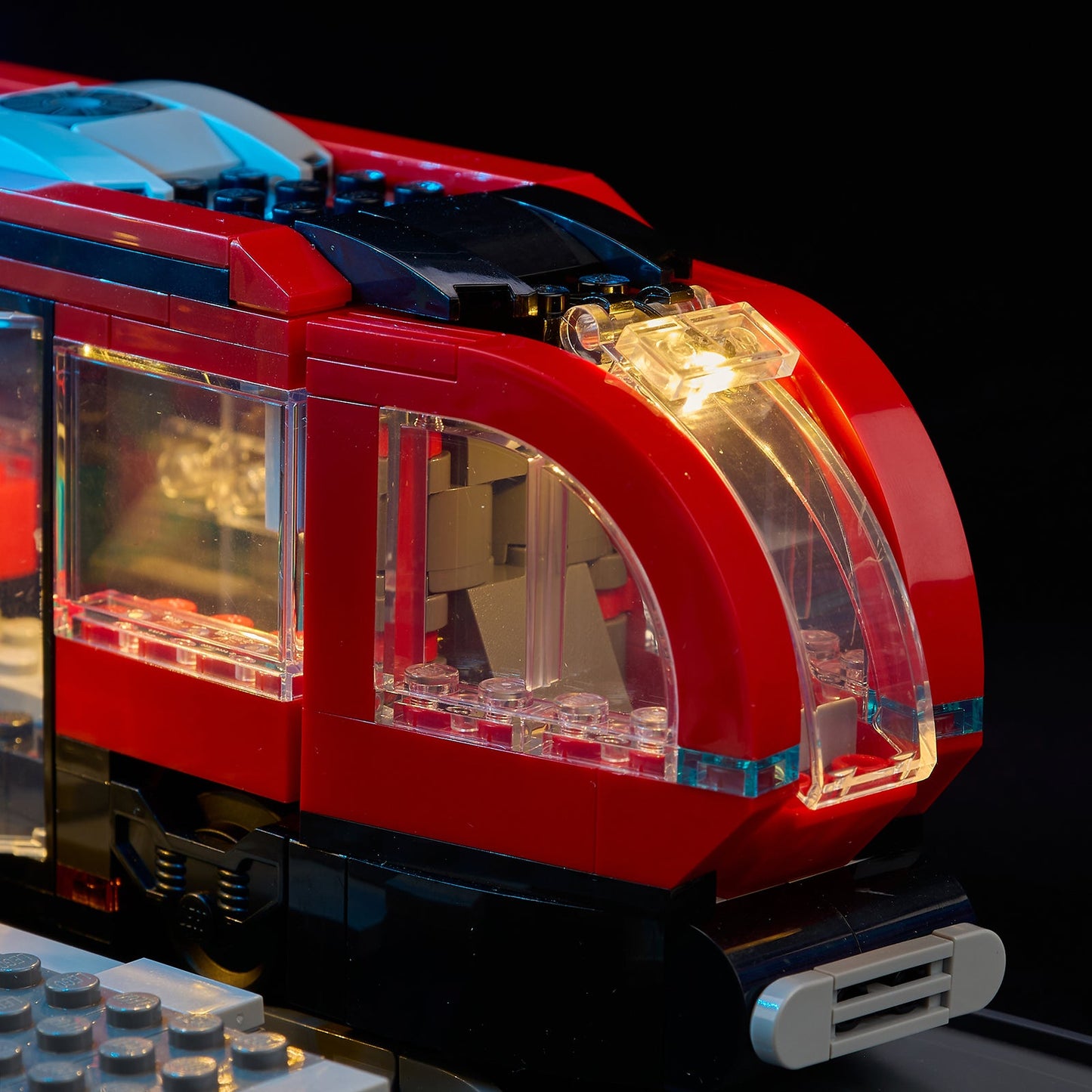 Light Kit For LEGO Downtown Streetcar and Station 60423 - 60423-Downtown-Streetcar-and-Station-17-details
