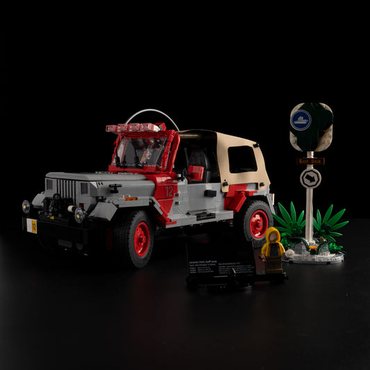 Light Kit For LEGO Jurassic Park Jeep® Wrangler 77984