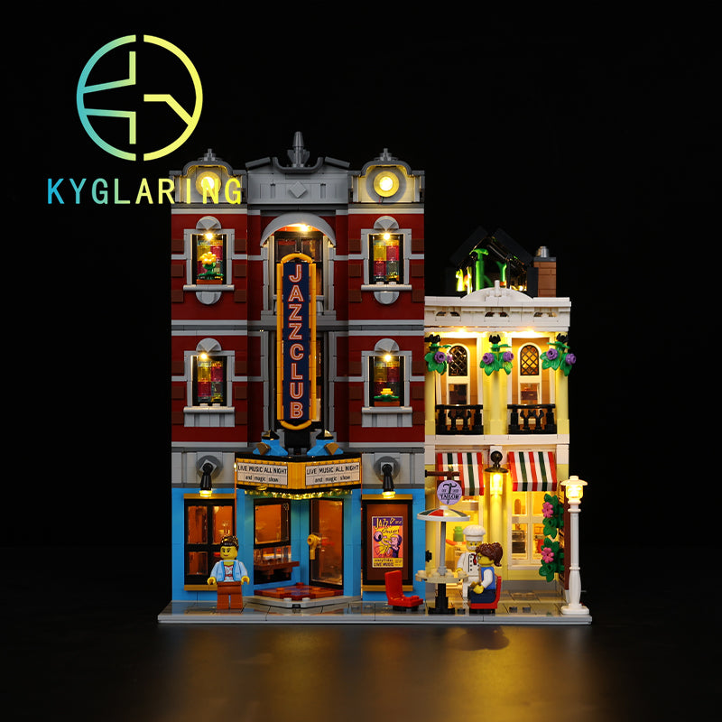 Jazz Club LEGO lighting - full of beauty and memories#10312