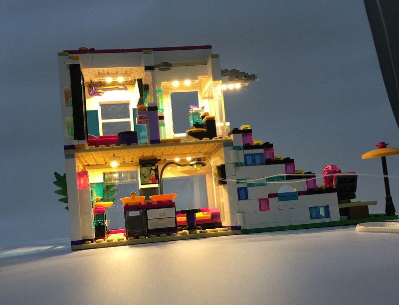 LED Light Kit for Livi's Pop Star House #41135