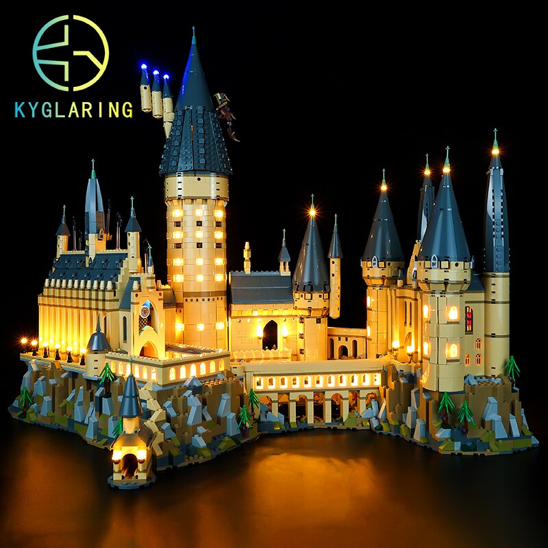 DIY Lighting Set Building Kit For Harry Potter Hogwarts Castle LEGOs 71043