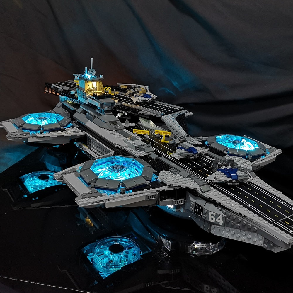 Led Light Lego 07043 Led Light Lepin Shield Helicarrier Ред Diy