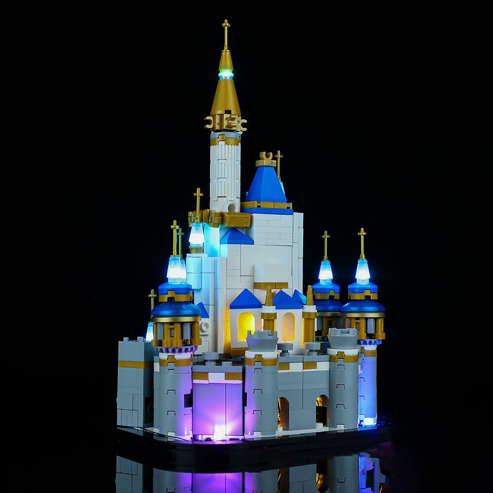 Petit Roulet「 City Lights 」 Led Lighting Set For 40478 Mini Disney Castle
