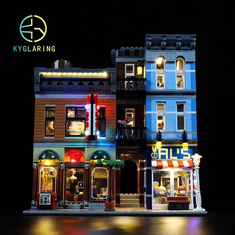 Led Lighting Set For Creator 10246 Detective's Office