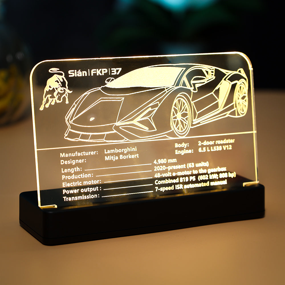 Led Lighting Set for Lamborghini Sián FKP 37 42115