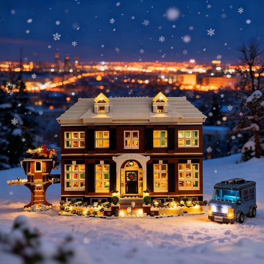 Lighting Up the Holidays: A Non-Destructive Mod for the LEGO 21330 Home Alone Set