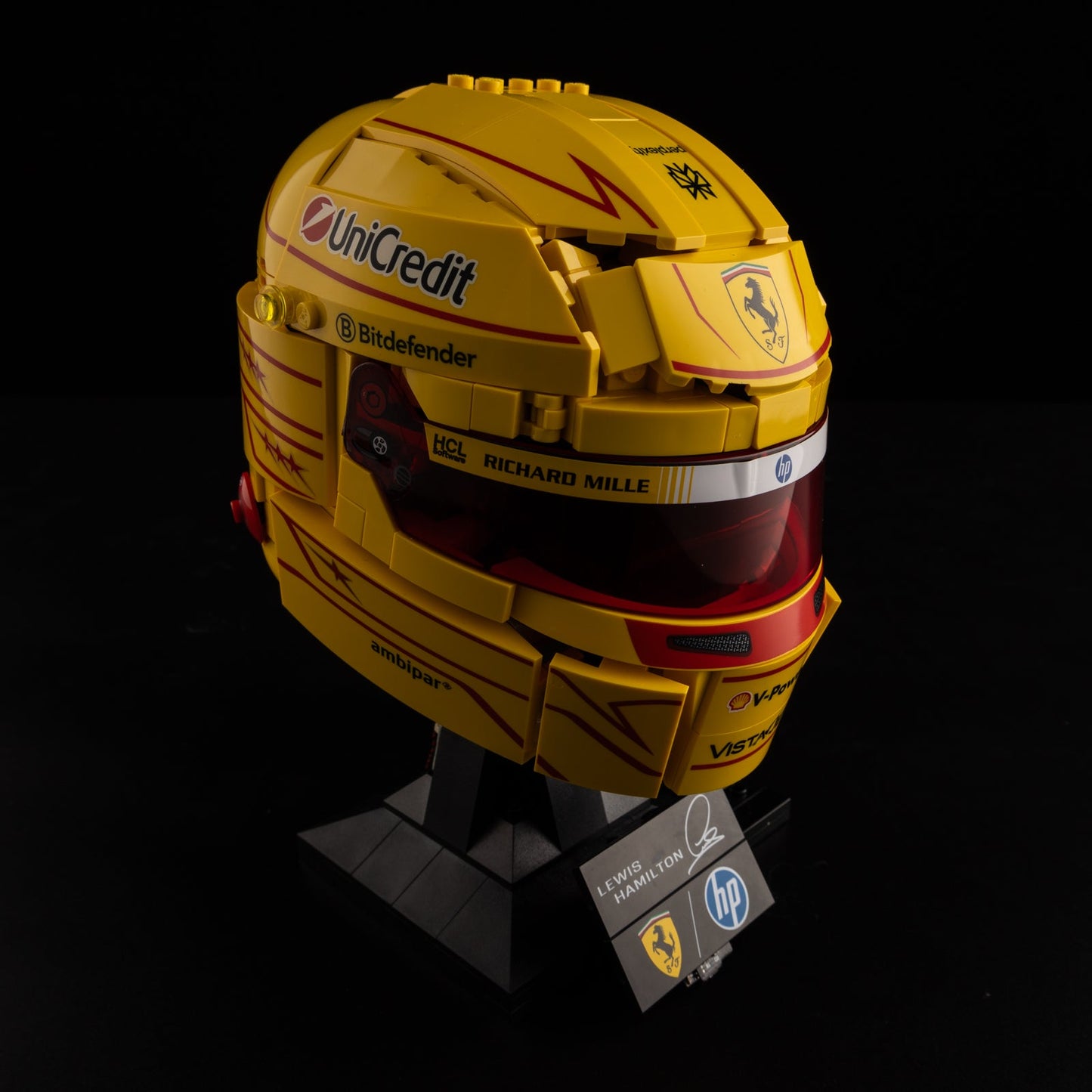 Light Kit For LEGO Lewis Hamilton Helmet 43022 - 1-off