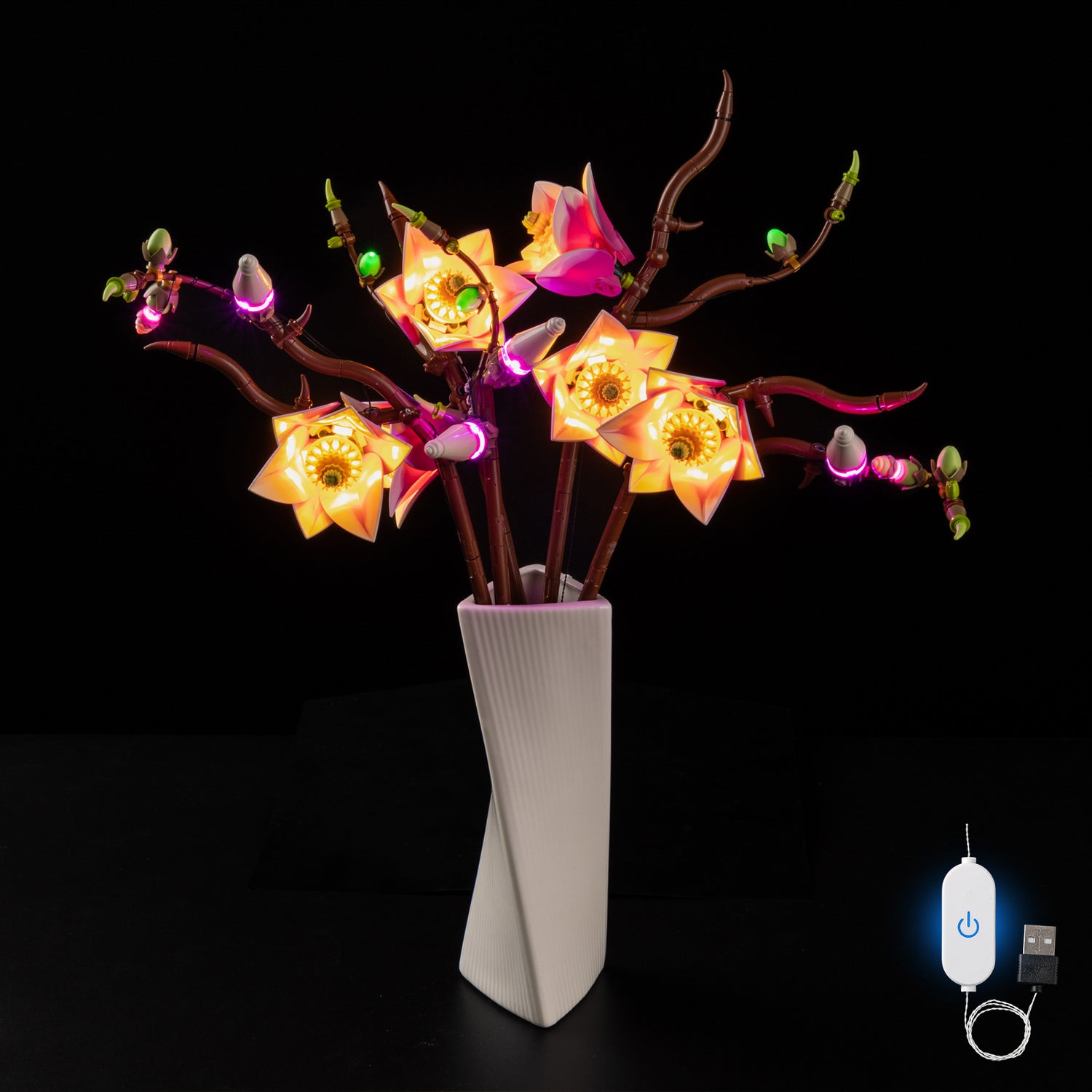 Magnolia Branches Touch Version 11510 - lit with full glow, hero view