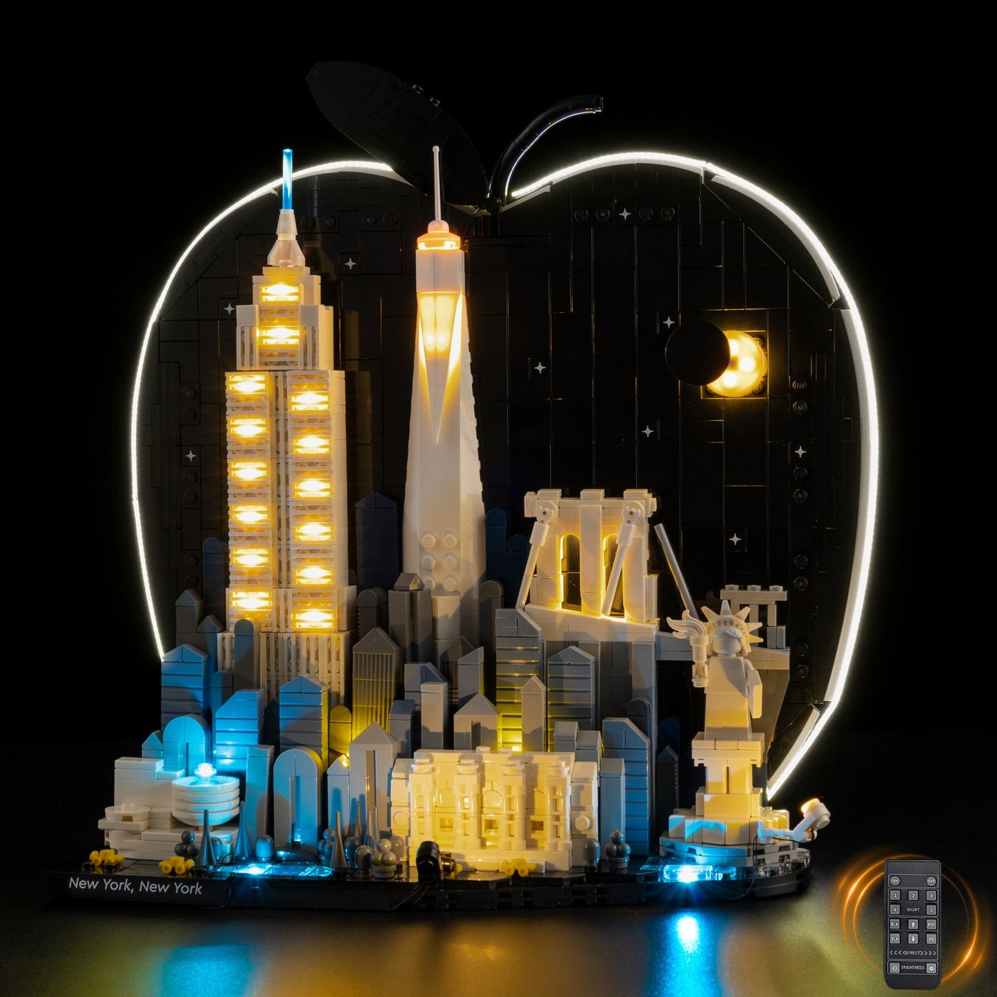 Light Kit For LEGO New York New York 21066 - 1-on-rc5