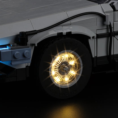 Light Kit For LEGO Back to the Future Time Machine 10300 - Gallery Image 7