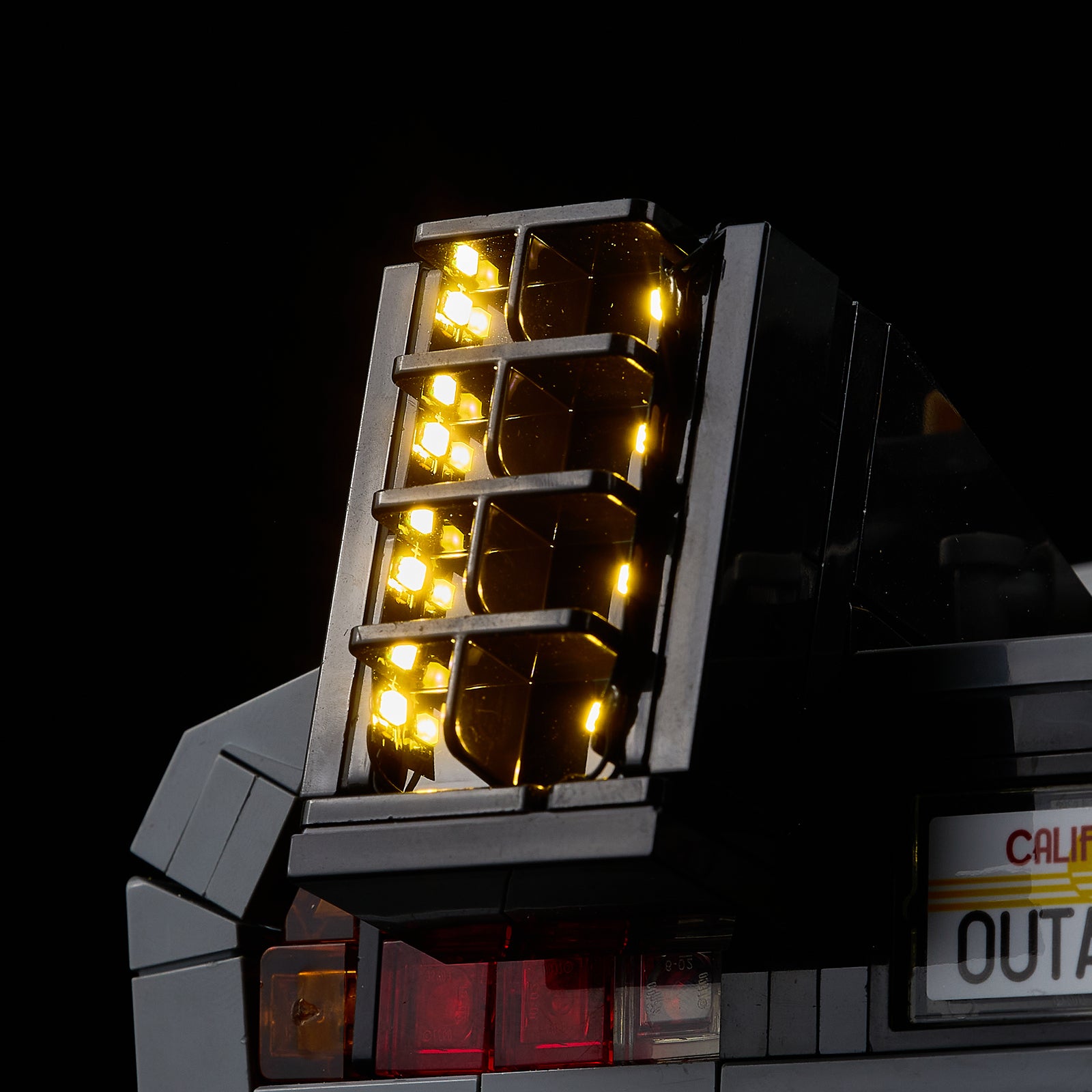 Light Kit For LEGO Back to the Future Time Machine 10300 - Gallery Image 10