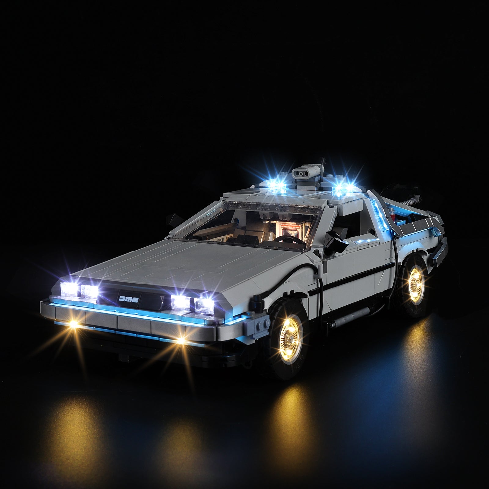 Light Kit For LEGO Back to the Future Time Machine 10300 - Gallery Image 1