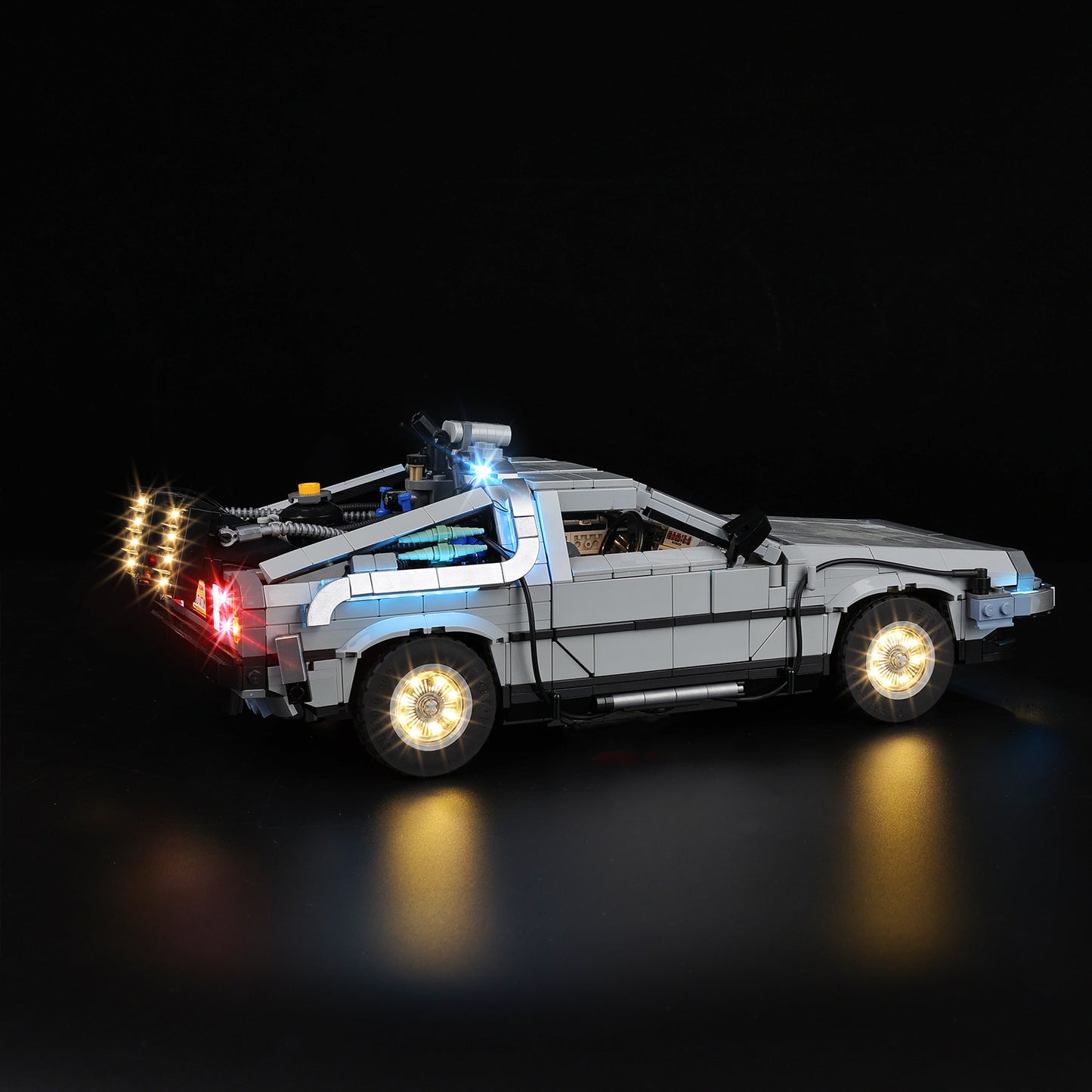 Light Kit For LEGO Back to the Future Time Machine 10300 - Gallery Image 4