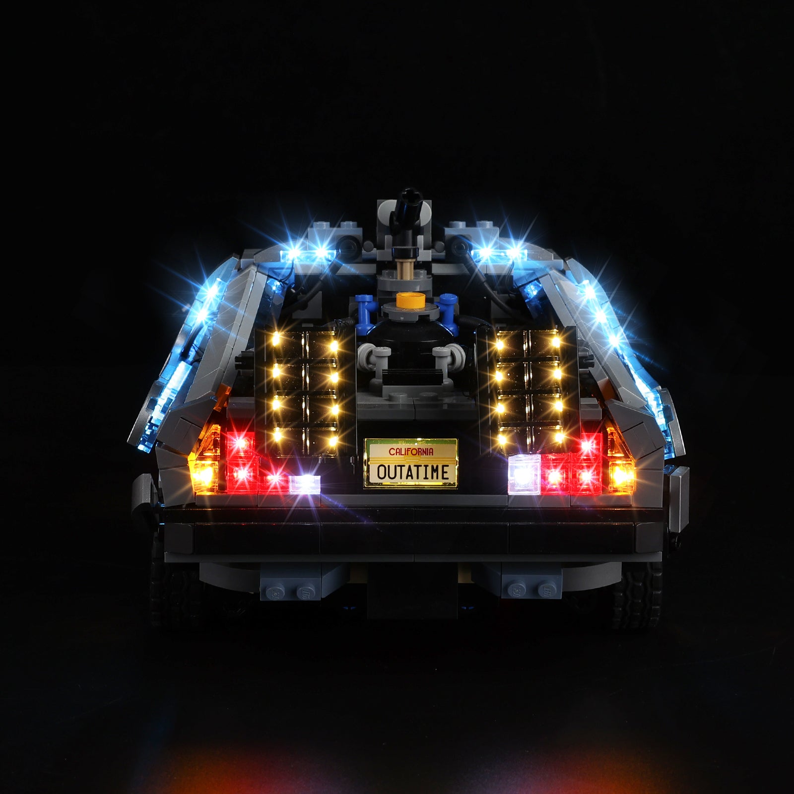 Light Kit For LEGO Back to the Future Time Machine 10300 - Gallery Image 5