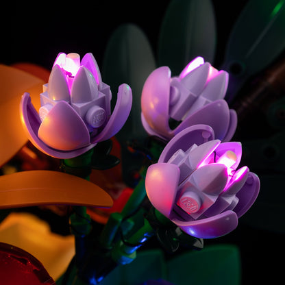 Light Kit For LEGO Flower Arrangement 10345 - Gallery Image 7