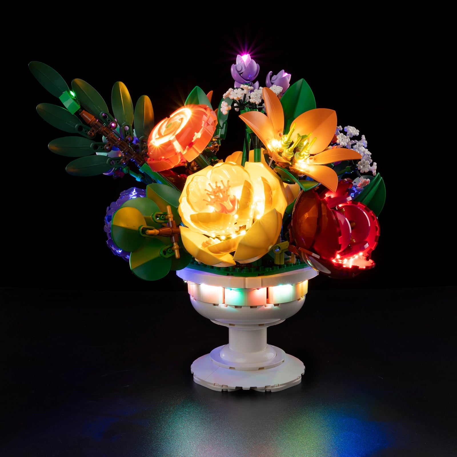 Light Kit For LEGO Flower Arrangement 10345 - Gallery Image 2