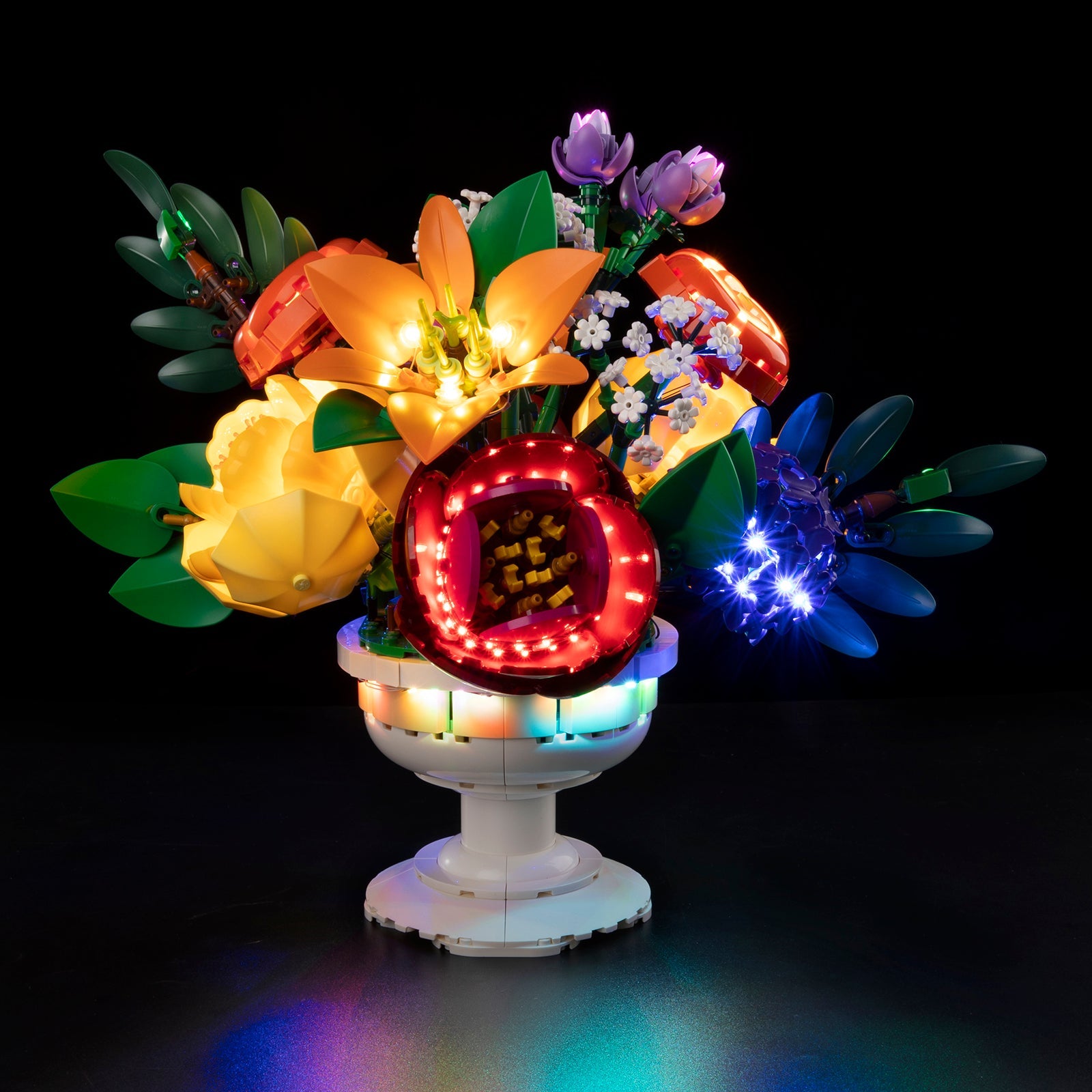 Light Kit For LEGO Flower Arrangement 10345 - Gallery Image 3