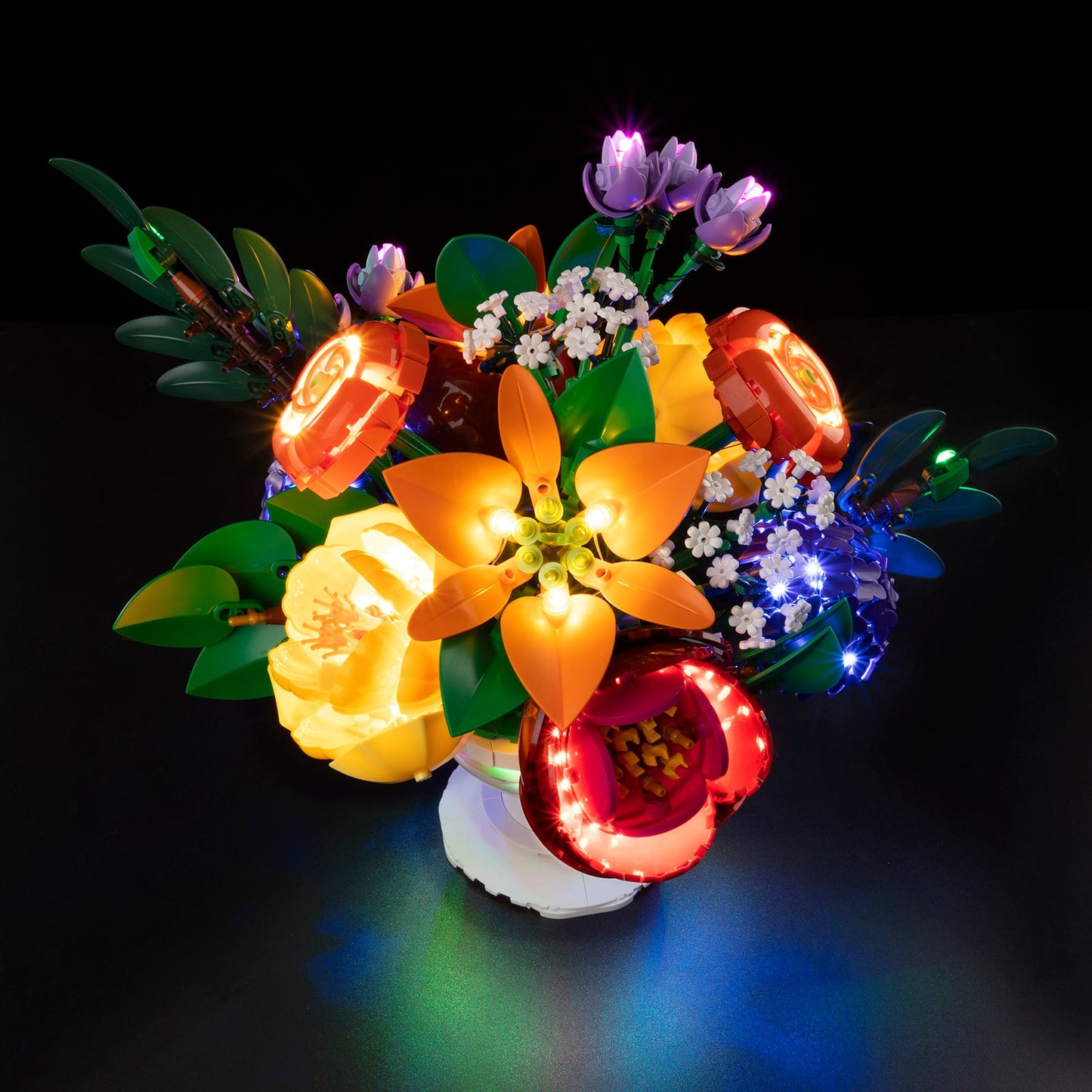 Light Kit For LEGO Flower Arrangement 10345 - Gallery Image 5
