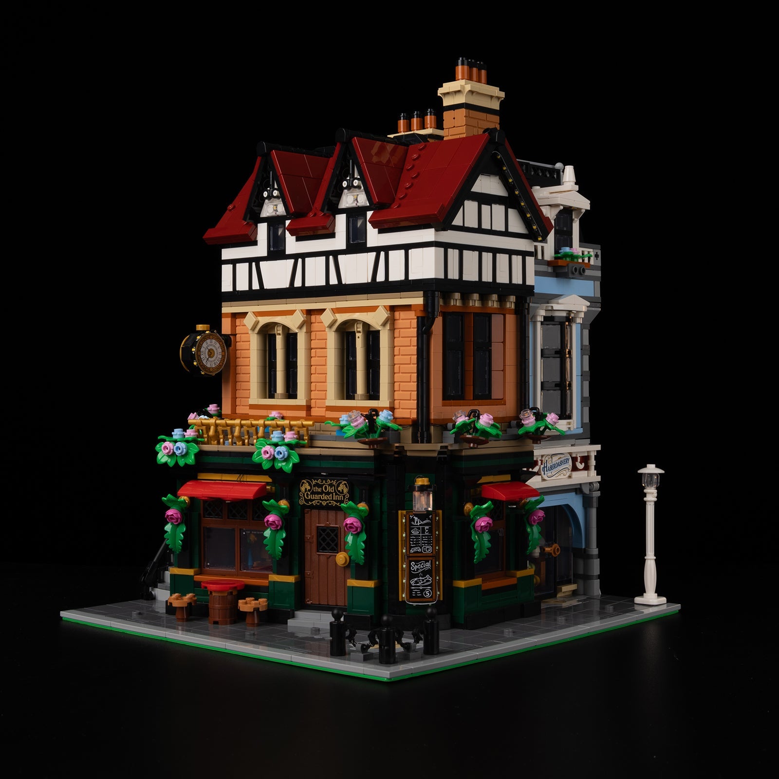 Light Kit For LEGO Tudor Corner 10350 - Gallery Image 9