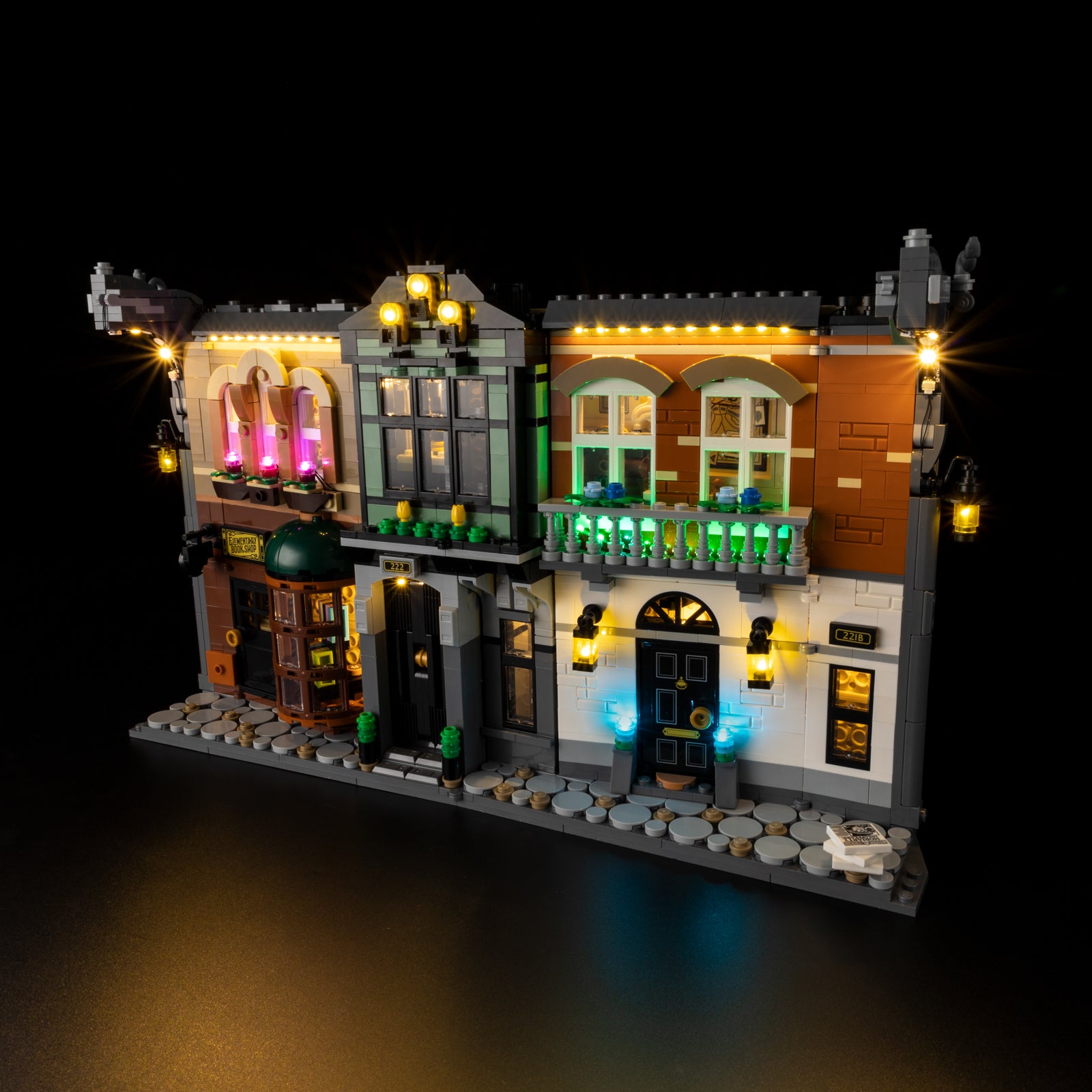 Kyglaring Light Kit for LEGO Sherlock Holmes: Book Nook 10351 - Gallery Image