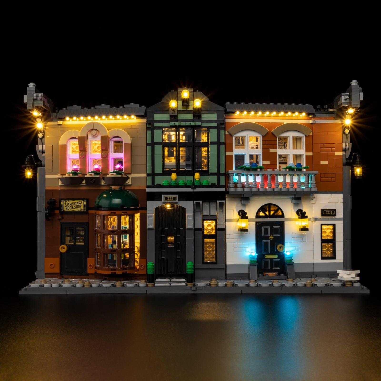 Light Kit For LEGO Sherlock Holmes Book Nook 10351 - Gallery Image 2