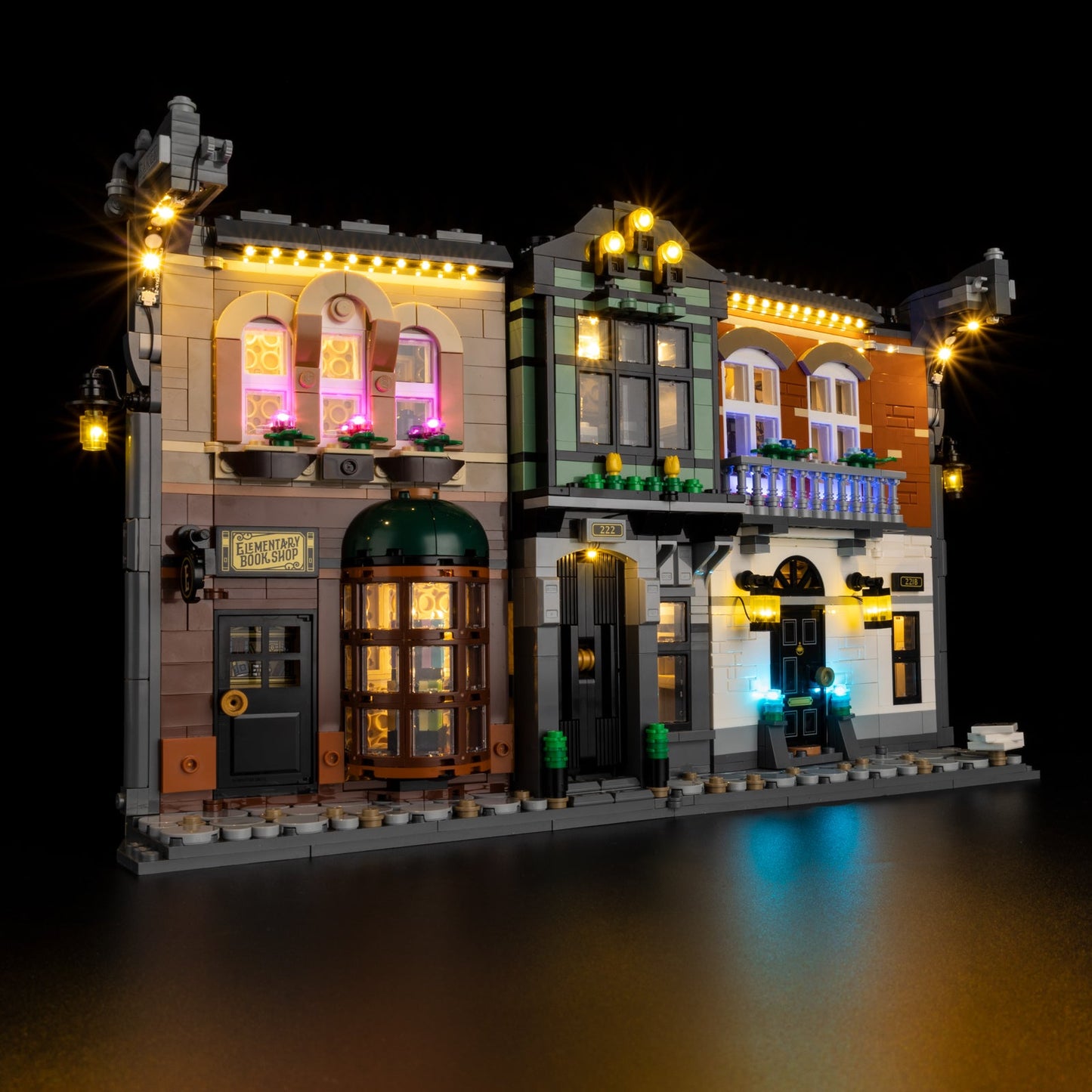 Light Kit For LEGO Sherlock Holmes Book Nook 10351 - Gallery Image 3