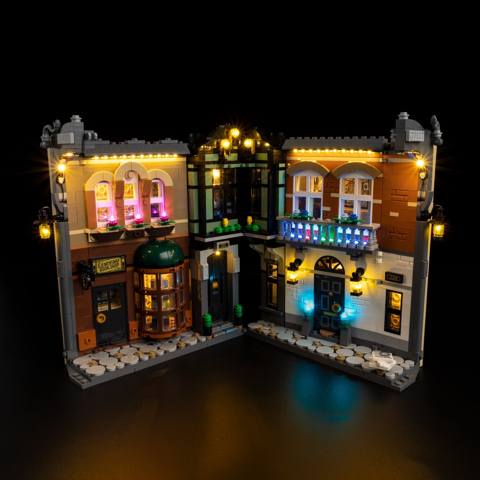 Light Kit For LEGO Sherlock Holmes Book Nook 10351 - Gallery Image 5