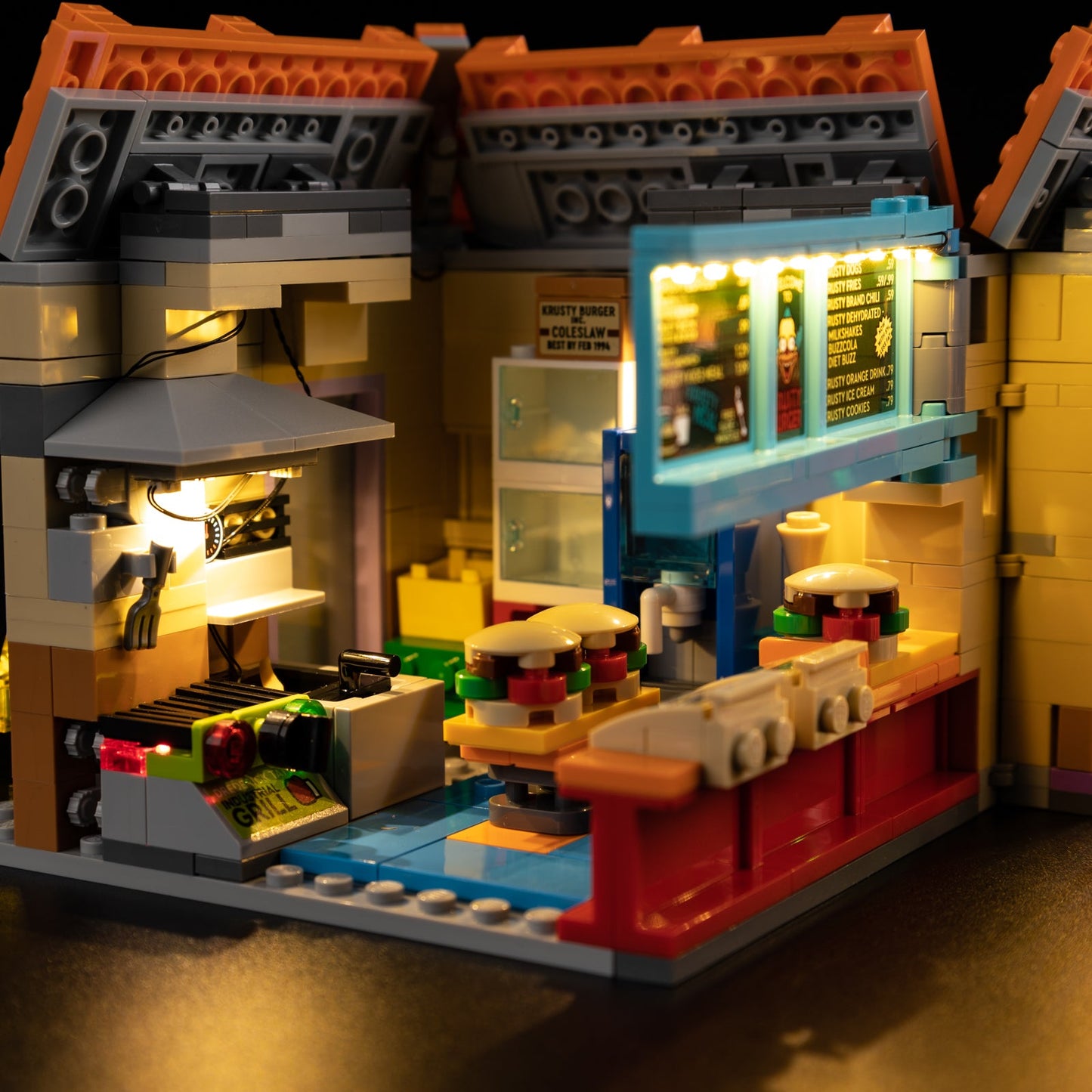 Light Kit For LEGO The Simpsons Krusty Burger 10352 - Gallery Image 7