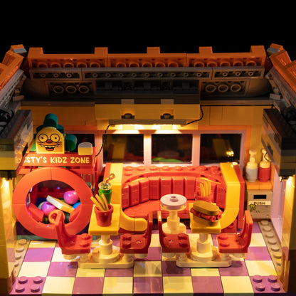 Light Kit For LEGO The Simpsons Krusty Burger 10352 - Gallery Image 8