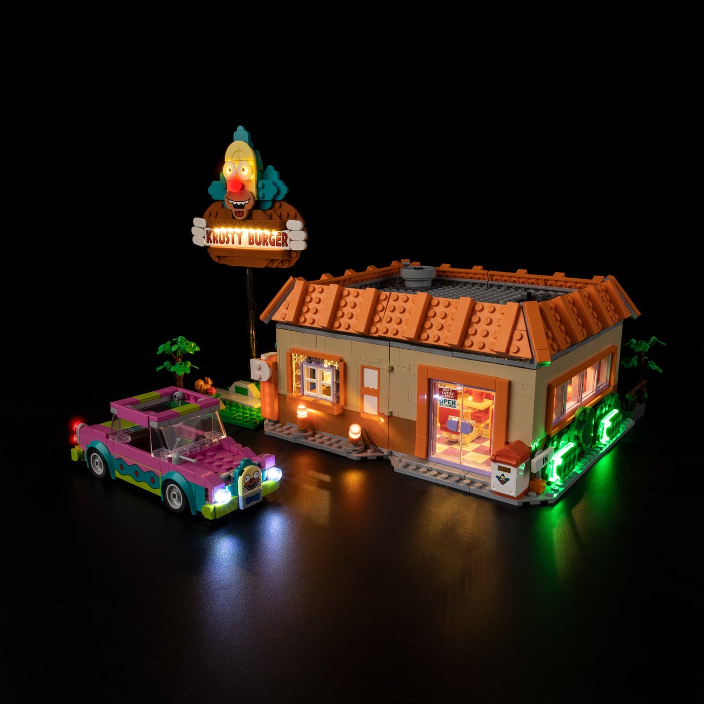 Light Kit For LEGO The Simpsons Krusty Burger 10352 - Gallery Image 3