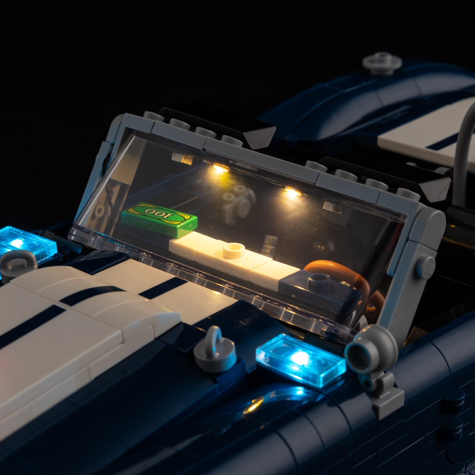 Light Kit For LEGO Shelby Cobra 427 SC 10357 - Gallery Image 8