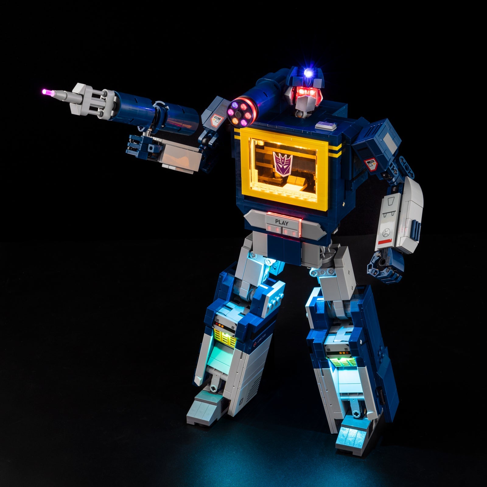 Light Kit For LEGO Transformers Soundwave 10358 - Gallery Image 3