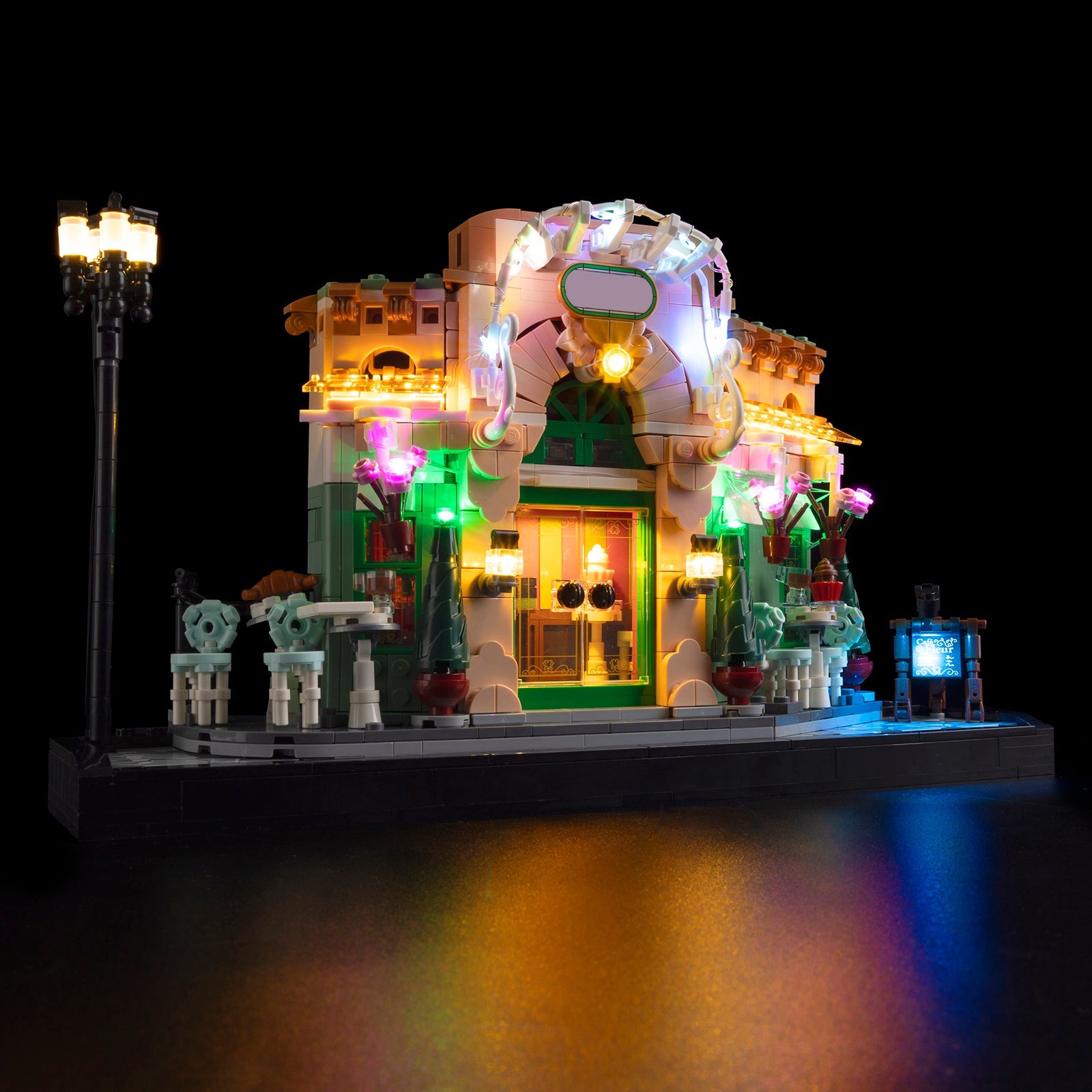 Light Kit For LEGO French Cafe 10362 - Gallery Image 4