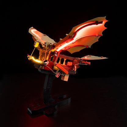Light Kit For LEGO Leonardo da Vinci's Flying Machine 10363 - Gallery Image 2
