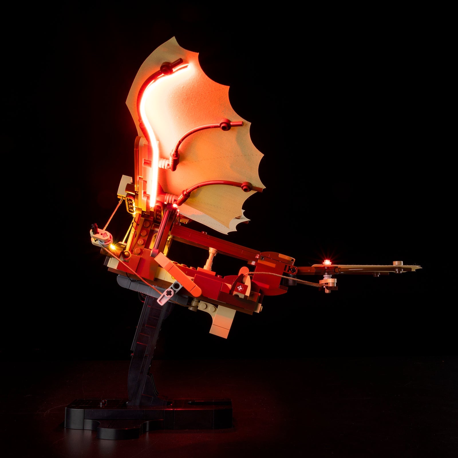 Light Kit For LEGO Leonardo da Vinci's Flying Machine 10363 - Gallery Image 4