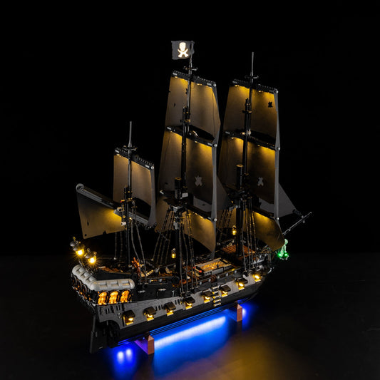 Light Kit For LEGO Captain Jack Sparrow's Pirate Ship 10365 - Gallery Image 4