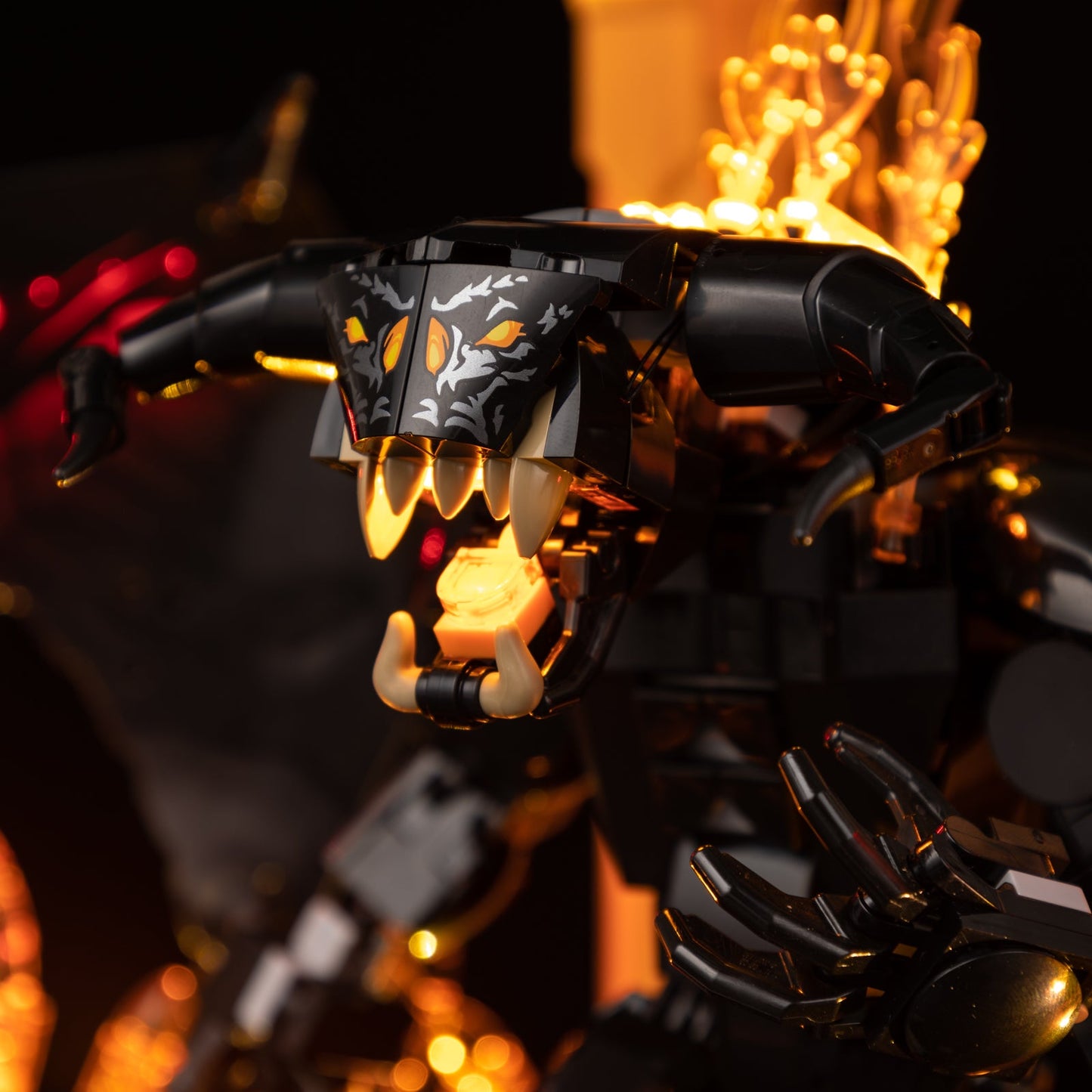 Light Kit For LEGO The Lord of the Rings Balrog Book Nook 10367 - Gallery Image 6