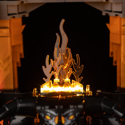 Light Kit For LEGO The Lord of the Rings Balrog Book Nook 10367 - Gallery Image 7