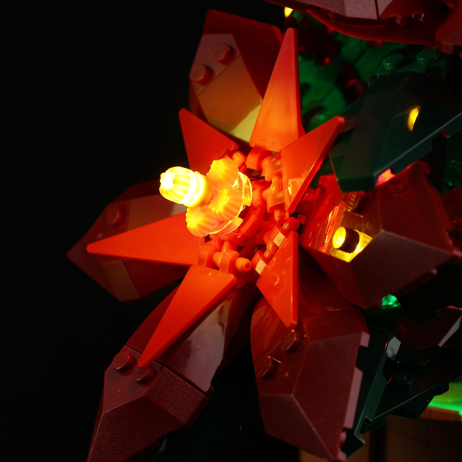 Light Kit For LEGO Poinsettia 10370 - Gallery Image 6