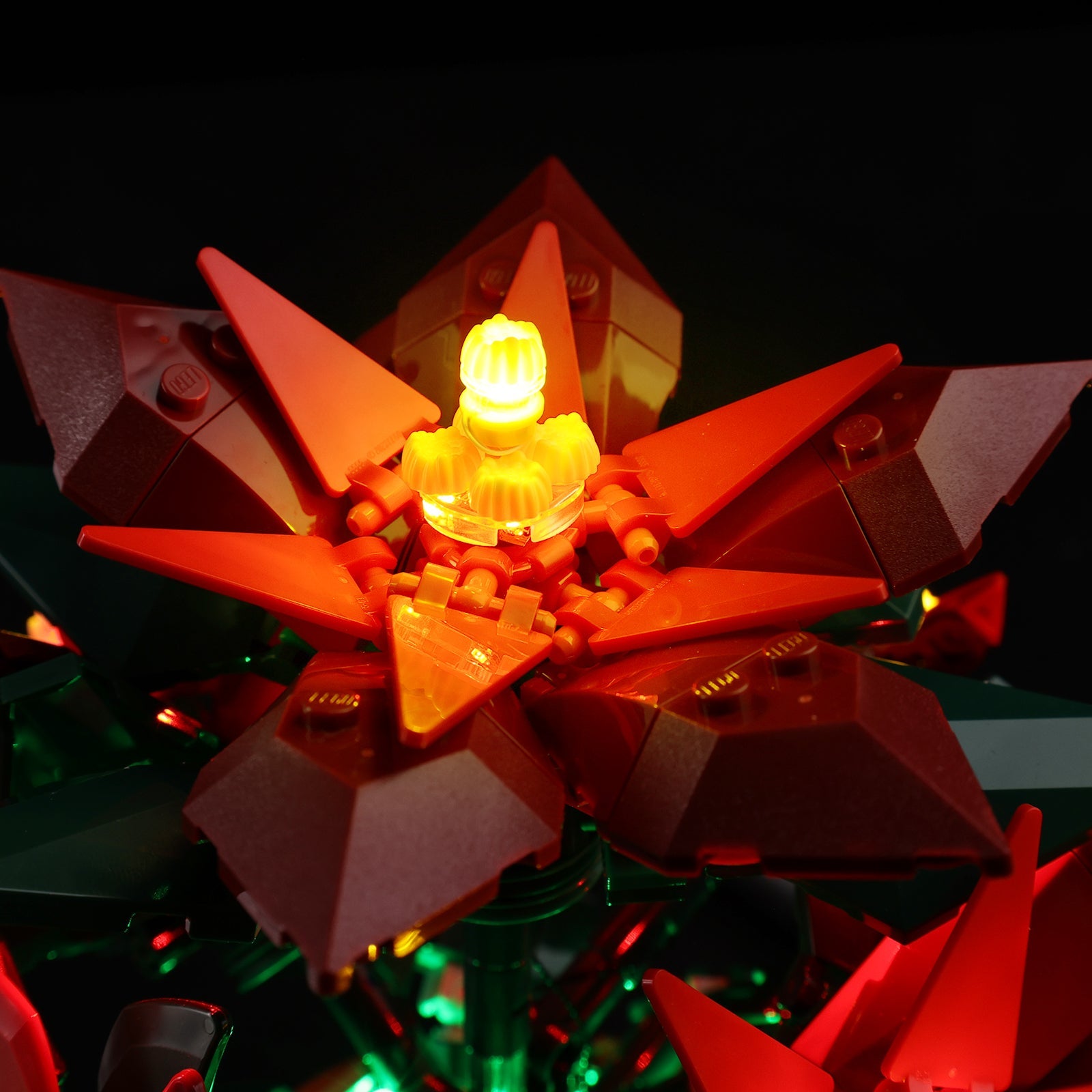 Light Kit For LEGO Poinsettia 10370 - Gallery Image 4