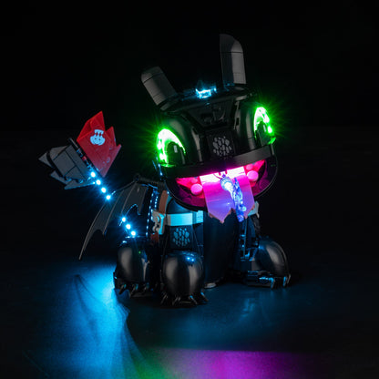 Light Kit For LEGO How-to-Train-Your-Dragon-Toothless 10375 - Gallery Image 4