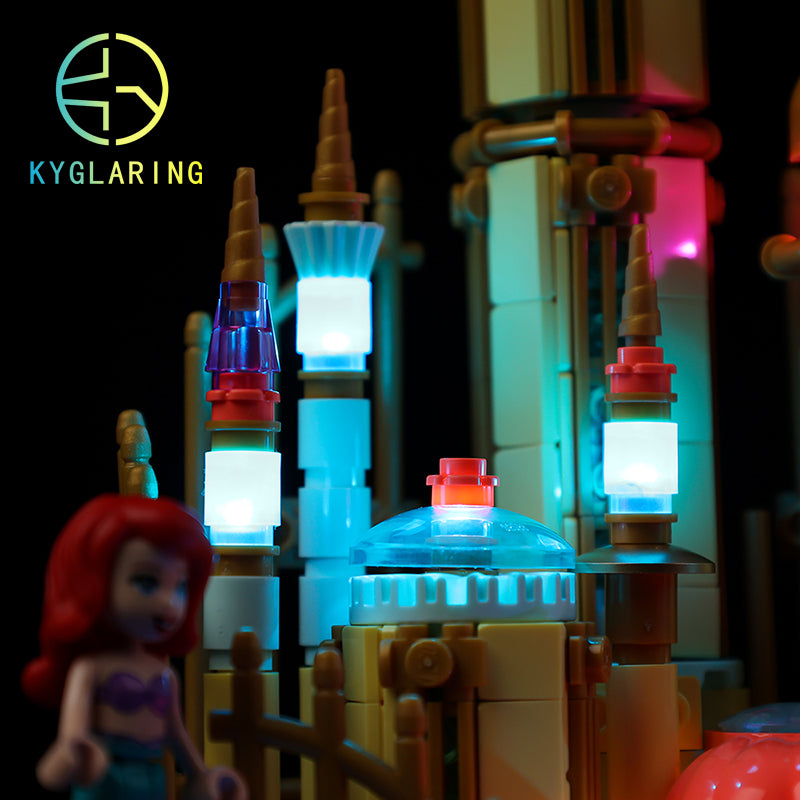 Led Lighting Set for Mini Disney Ariel's Castle 40708