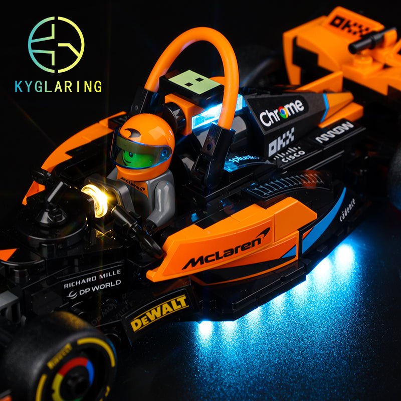 LED Light Kit for 2023 McLaren Formula 1 Race Car 76919