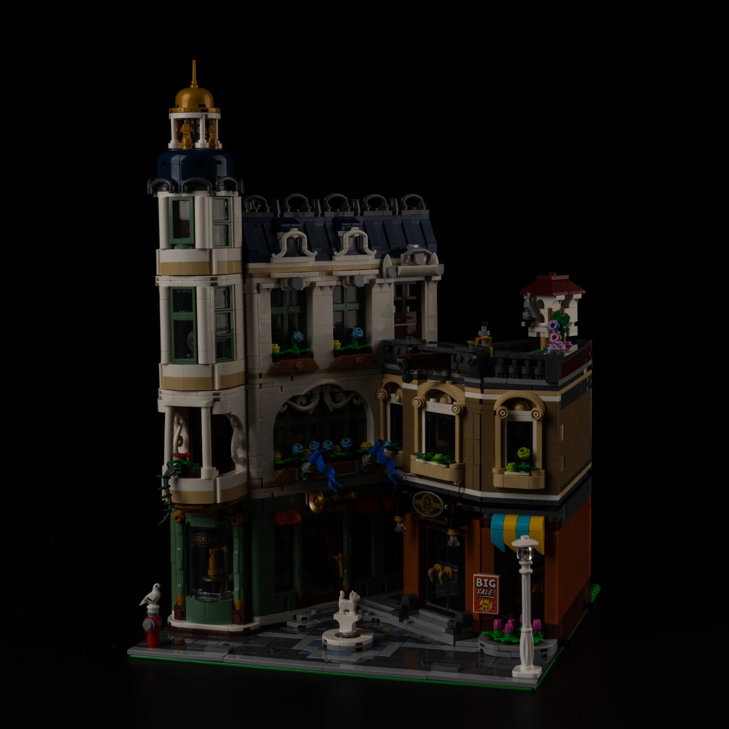 Light Kit For LEGO Shopping Street 11371