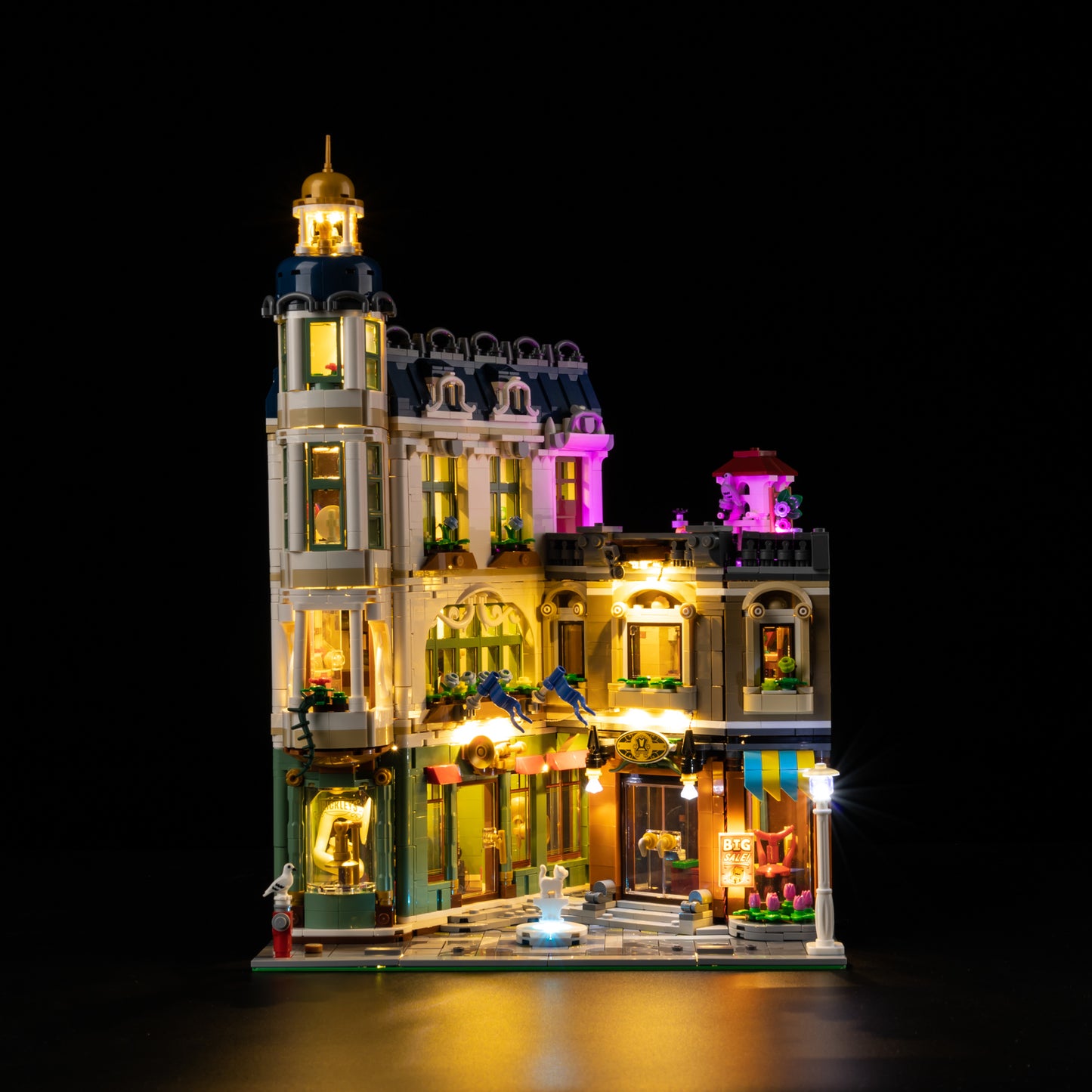 Light Kit For LEGO Shopping Street 11371